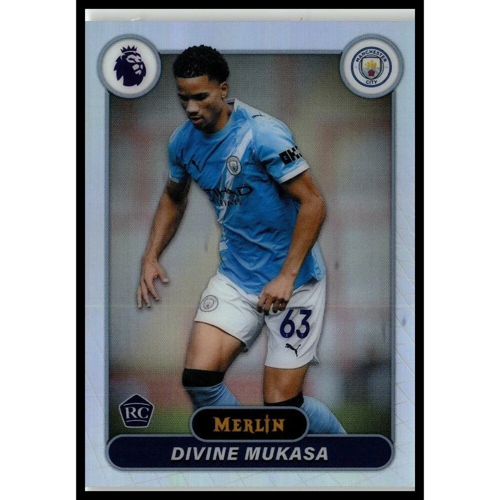 2026 Merlin Premier League #126 Divine Mukasa Refractor